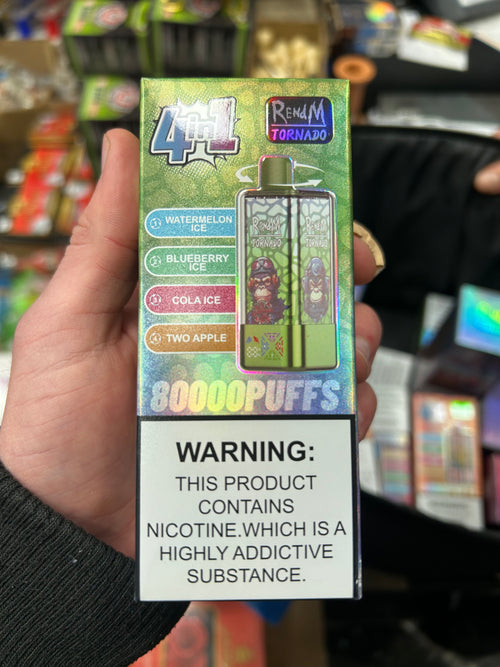 80k puffs kit- flavors